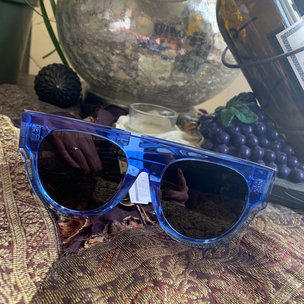 Authentic CELINE 52 oversized Acetate sunglasses
